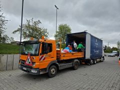 Erste Altkleidersammlung des Jahres abgeschlossen 