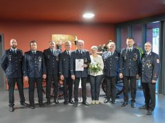 Besondere Ehrung im Rahmen des Florianstages