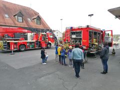 Besuch bei der Grundschule