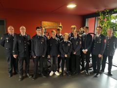 Jugendleistungsprüfung bei der Feuerwehr Tirschenreuth